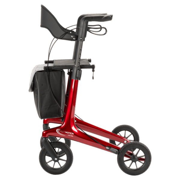 MultiMotion Carbon Rollator Rood - Afbeelding 4