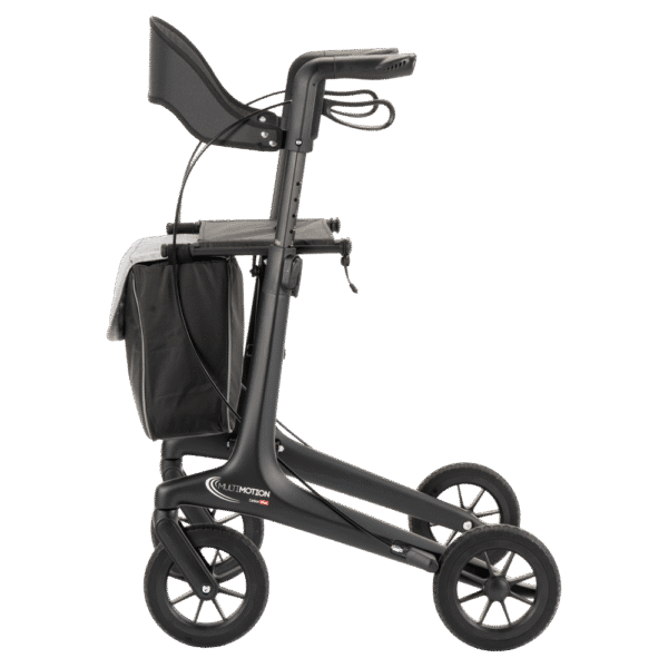 MultiMotion Carbon Rollator Zwart - Afbeelding 2