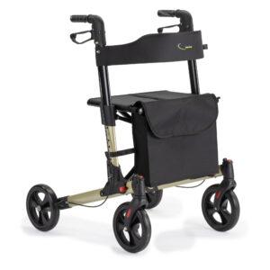 MultiMotion Double Rollator Champagne voorzijde