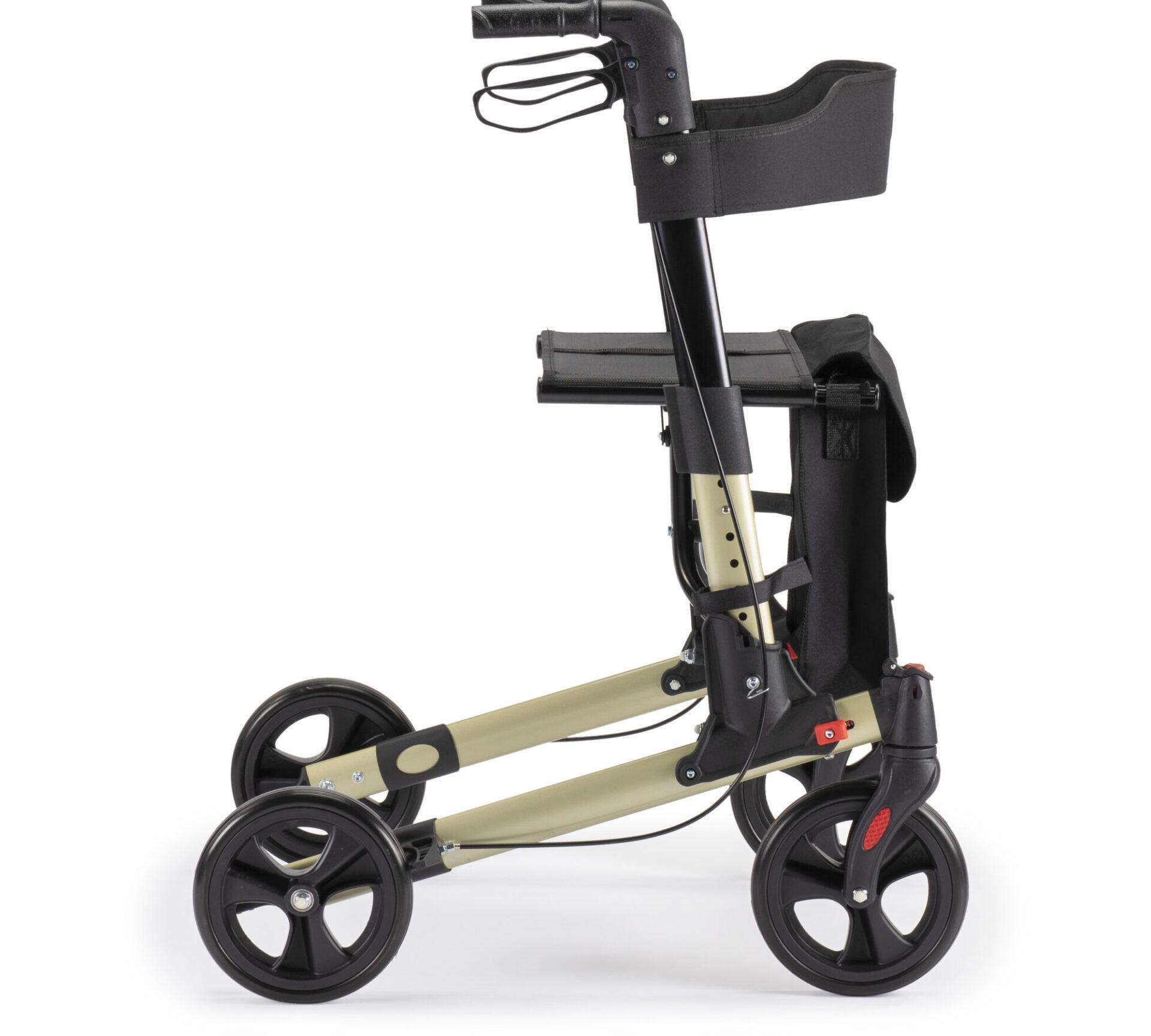 MultiMotion Double Rollator Champagne zijkant