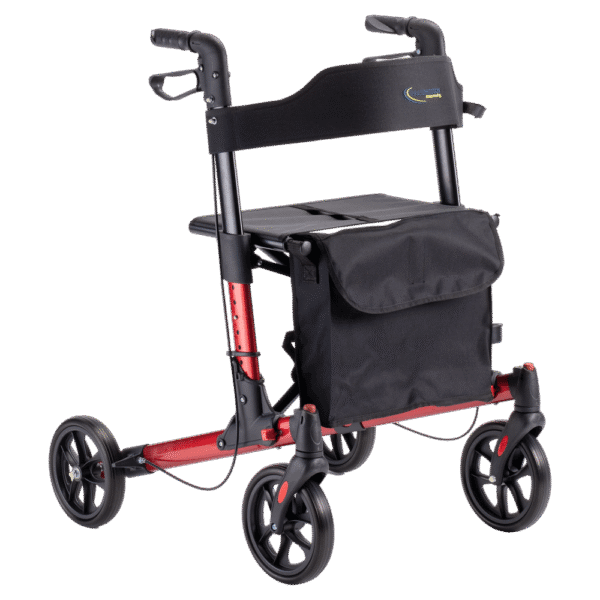 MultiMotion Double Rollator Rood