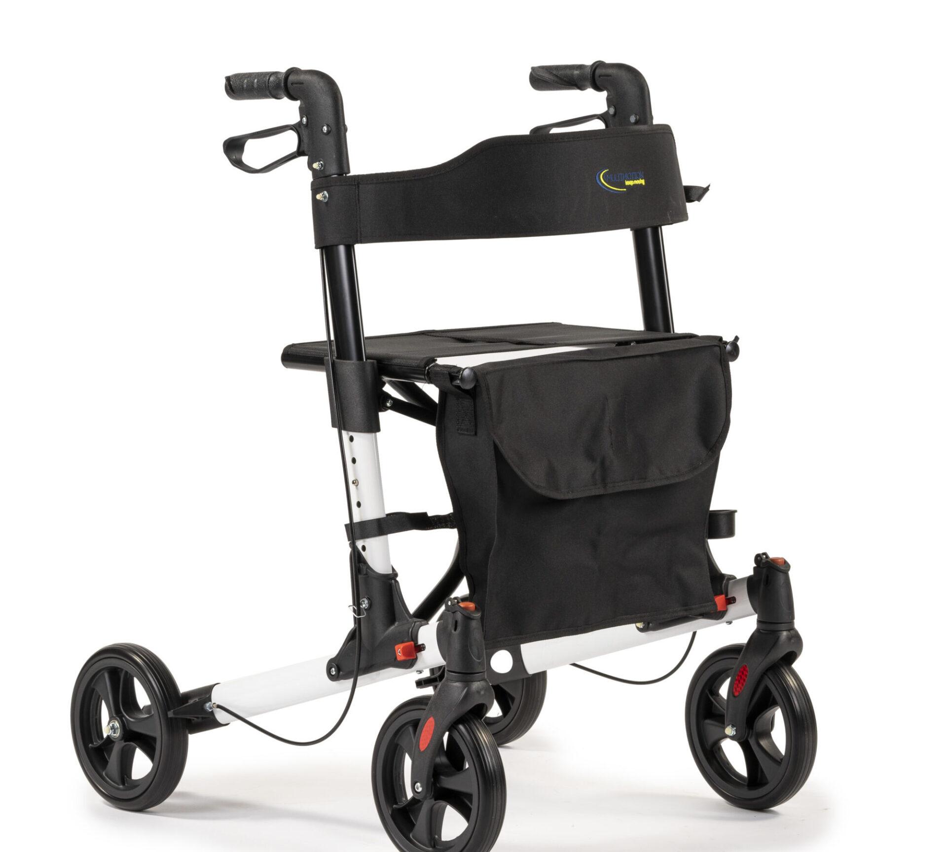 MultiMotion Double Rollator Wit voorzijde