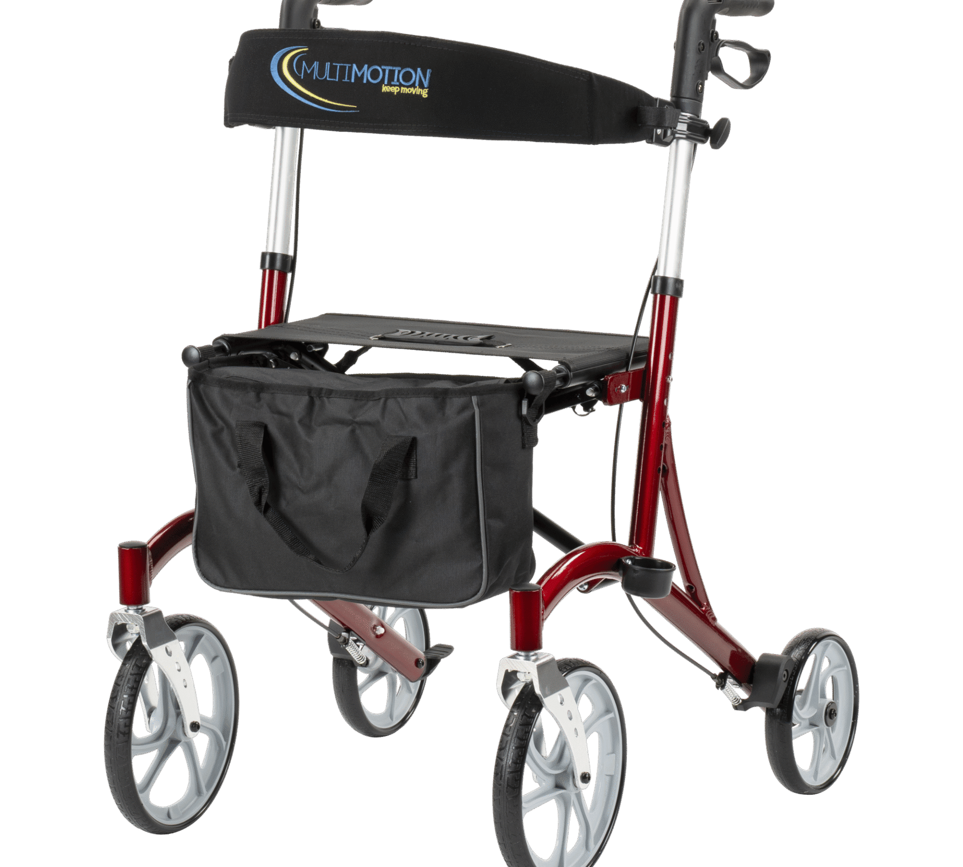 MultiMotion Cruiser rollator Rood