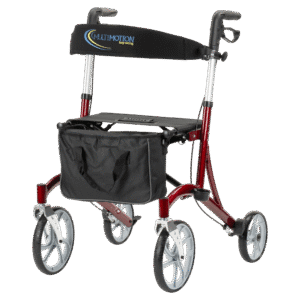 MultiMotion Cruiser rollator Rood